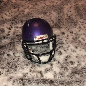 SIGNED MINNESOTA VIKINGS MINI HELMET